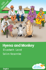 Cover of Hyena and Monkey by Mulualem Daba