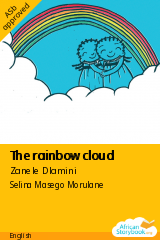 Cover of The rainbow cloud by Zanele Dlamini