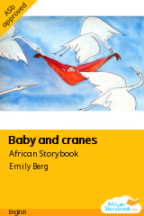 Cover of Baby and cranes by South African Folktale