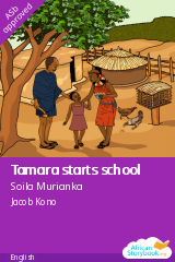 Cover of Tamara starts school by Soila Murianka