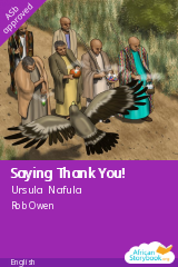 Cover of Saying Thank You! by Mariam Mohammed, Elizabeth Laird