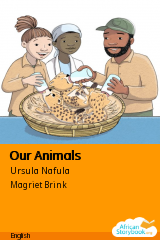 Cover of Our Animals by Ursula Nafula, Nina Orange