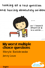 Cover of My worst multiple choice questions by Jenny Louw