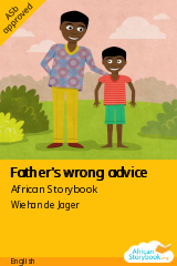 Cover of Father's wrong advice by Frista Nattabira