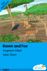 Cover of Raven and Fox by ሰለሙን ግደይ, ገ/ኣምላኽ ገ/መደህን
