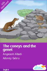 Cover of The coneys and the genet by ተኽለወይኒ ገብረኣሊፍ , ኣቡን ፍስሃ