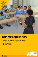 Cover of Kariza's questions by Jean de Dieu Bavugempore