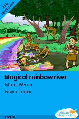 Cover of Magical rainbow river by Mimi Werna