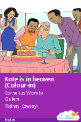 Cover of Kate is in heaven (Colour-in) by Cornelius Wambi Gulere