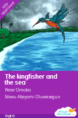 Cover of The kingfisher and the sea by Peter Omoko
