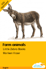 Cover of Farm animals by Little Zebra Books