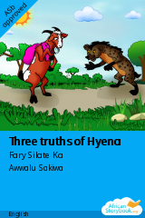 Cover of Three truths of Hyena by Fary Silate Ka