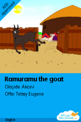 Cover of Ramuramu the goat by Olajide Akoni