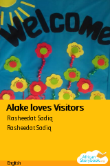 Cover of Alake loves Visitors by Rasheedat Sadiq