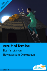 Cover of Result of famine by Bashir Usman