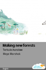 Cover of Making new forests by Nicola Rijsdijk