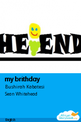 Cover of my brithday by Bushirah Kabatesi