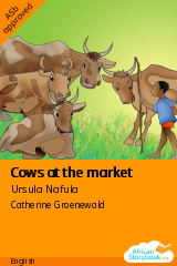 Cover of Cows at the market by Ursula Nafula