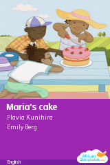 Cover of Maria's cake by Flavia Kunihira, Uganda Christian University