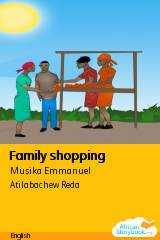 Cover of Family shopping by Musika Emmanuel