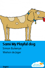 Cover of Sami My Playful dog by Simon Bukenya