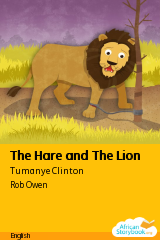 Cover of The Hare and the Lion by Tumanye Clinton