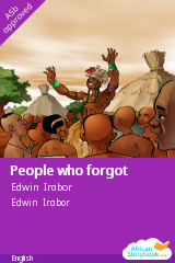 Cover of People who forgot by Edwin Irabor