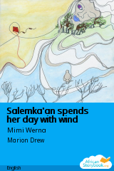 Cover of Salemka'an spends her day with wind by Ursula Nafula
