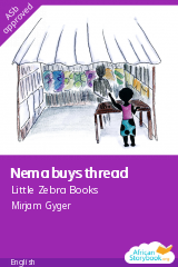 Cover of Nema buys thread by Little Zebra Books