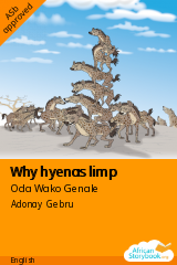 Cover of Why hyenas limp by Oda Wako Genale