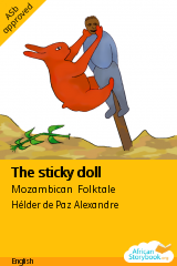 Cover of The sticky doll by Mozambican Folktale