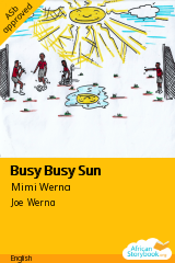 Cover of Busy Busy Sun by Mimi Werna