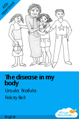 Cover of The disease in my body by Val Morris
