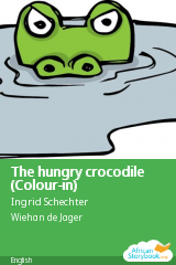 Cover of The hungry crocodile (Colour-in) by Christian G.
