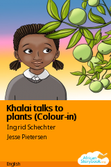 Cover of Khalai talks to plants (Colour-in) by Ursula Nafula