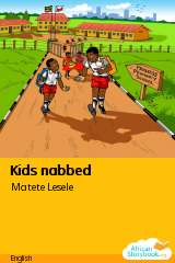 Cover of Kids nabbed by Matete Lesele