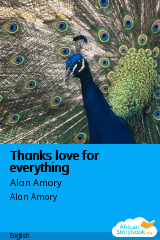 Cover of Thanks love for everything by Alan Amory
