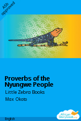 Cover of Proverbs of the Nyungwe People by Little Zebra Books