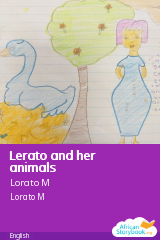 Cover of Lerato and her animals by Lorato M