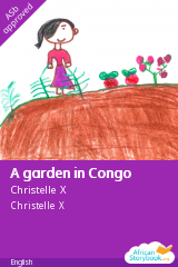 Cover of A garden in Congo by Christelle X