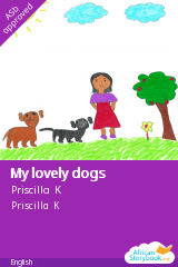 Cover of My lovely dogs by Priscilla K