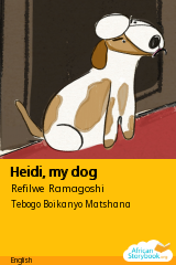 Cover of Heidi, my dog by Refilwe Ramagoshi