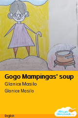 Cover of Gogo Mampingas' soup by Glanice Masilo