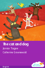 Cover of The cat and dog by Janice Tagoe