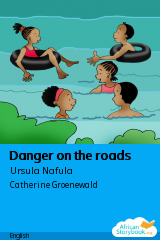 Cover of Danger on the roads by Ursula Nafula