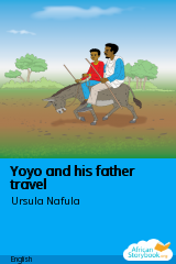 Cover of Yoyo and his father travel by Ursula Nafula