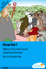 Cover of How far? by Mercy Chrimon and Lawrence Simon