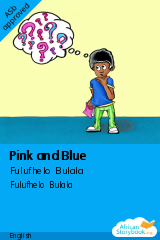 Cover of Pink and Blue by Fulufhelo Bulala