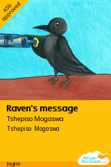 Cover of Raven's message by Tshepiso Mogaswa