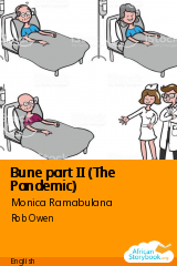 Cover of Bune part II (The Pandemic) by Monica Ramabulana